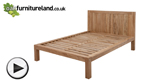 Watch Alto Solid Oak 4ft 6" Double Bed video