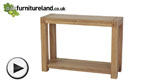 Watch Alto Solid Oak Console / Hallway Table video