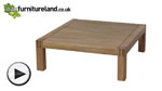 Watch Alto Solid Oak Extra Large Coffee Table video