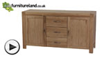 Watch Alto Solid Oak Large Sideboard video