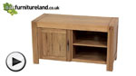 Watch Alto Solid Oak TV + DVD Cabinet video
