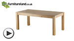 Watch Andorra Solid Oak 6ft x 3ft Dining Table video