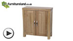 Watch Andorra Solid Oak Large CD Storage video