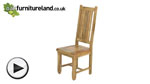 Watch Baku Light Mango Dining Chair video