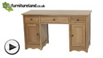 Watch Cairo Solid Oak Compact Computer Desk video
