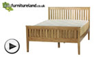 Watch Cairo Solid Oak King-Size Bed video