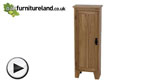 Watch Eden Solid Oak CD Chest video