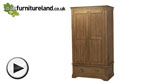 Watch French Farmhouse Solid Oak Wardrobe video