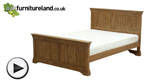 Watch French Farmhouse Solid Oak King-Size Bed video