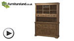Watch French Farmhouse Solid Oak Large Dresser video