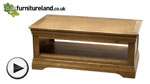 Watch French Farmhouse Solid Oak Coffee Table video