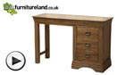 Watch French Farmhouse Solid Oak Dressing Table video