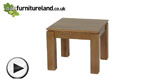 Watch Galway Solid Oak Coffee / Side table video