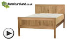 Watch Galway Solid Oak King-Size Bed video