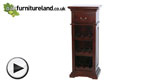 Watch Louis Philippe Solid Mahogany Wine Rack video