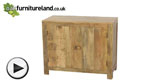 Watch Mantis Light Solid Mango Small Sideboard video