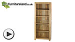 Watch Mantis Light Solid Mango Tall Bookcase video