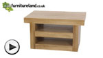 Watch Nero Solid Oak TV + DVD Stand video
