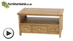 Watch Newark Solid Oak Widescreen TV + DVD Cabinet video