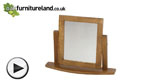 Watch Rustic Oak Swivel Mirror video