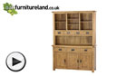 Watch Rustic Solid Oak Large Dresser video