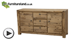 Watch Saigon Solid Acacia Large Sideboard video