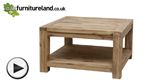 Watch Saigon Solid Acacia Square Coffee Table video