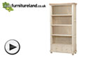 Watch Shabby Chic Solid Mango 2 Drawer Bookcase video