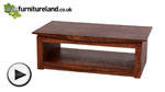 Watch Tokyo Brown Teak Mango Coffee Table video