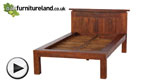 Watch Tokyo Brown Teak Mango King-Size Bed video