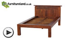 Watch Tokyo Brown Teak Mango Single Bed video