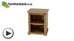 Watch Tokyo Solid Oak Bedside Table video