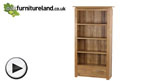 Watch Tokyo Solid Oak Tall Bookcase video