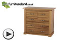 Watch Tokyo Solid Oak Chest of Drawers video