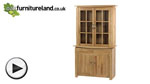 Watch Tokyo Solid Oak Glazed Dresser video