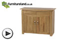 Watch Tokyo Solid Oak Small Sideboard video